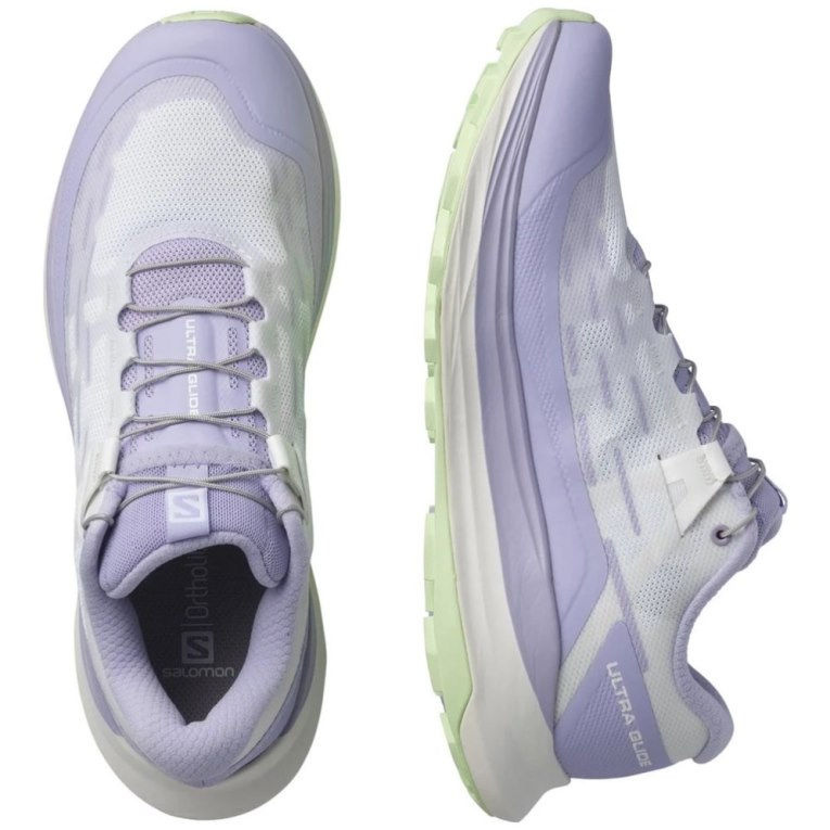 Tenis Para Trail Running Salomon Ultra Glide Mujer Lavanda Blancos | MX ACGT739